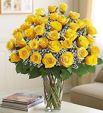 Ultimate Elegance&amp;trade; Long Stem Yellow Roses